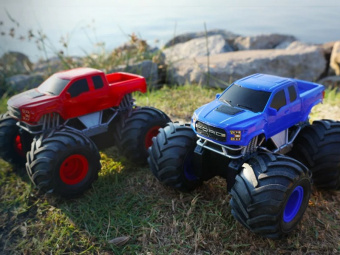 Радиоуправляемая машина-амфибия Double Eagle Ford Bigfoot 1/18 4WD 2.4G RTR