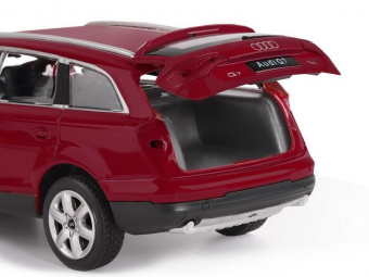 Машина ''АВТОПАНОРАМА'' Audi Q7, бордовый, 1/24, в/к 24,5*12,5*10,5 см