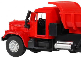 Машина ''АВТОПАНОРАМА'' Грузовик, красный, 1/32, свет, звук, инерция, в/к 24*8*10 см