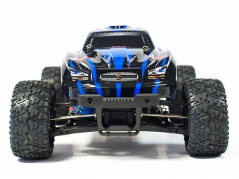 Радиоуправляемый монстр Remo Hobby SMAX Brushless (синий) 4WD 2.4G 1/16 RTR
