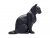 Фигурка KONIK Кошка, черная (сидящая) Фигурка KONIK Кошка, черная (сидящая)