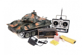 Радиоуправляемый танк Heng Long German Panther Pro масштаб 1:16 40Mhz