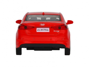Машина ''АВТОПАНОРАМА'' HYUNDAI ELANTRA, красный, 1/40, инерция, в/к 17,5*12,5*6,5 см