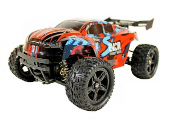 Радиоуправляемая трагги Remo Hobby S EVO-R V2.0 (красный) 4WD 2.4G 1/16 RTR