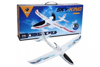 Радиоуправляемый планер Sky King 6-AXIS GYRO 2.4G Синий