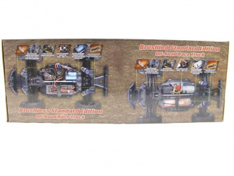 Радиоуправляемый монстр Remo Hobby MMAX Brushless UPGRADE (синий) 4WD 2.4G 1/10 RTR