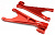 Рычаги задние нижние (красный) для Traxxas 1/10 E-Revo