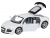 Машина ''АВТОПАНОРАМА'' Audi R8 GT, белый, 1/32, свет, звук, инерция, в/к 17,5*13,5*9 см
