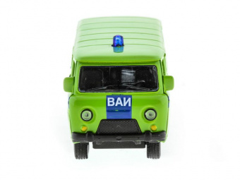 Машина ''АВТОПАНОРАМА'' инерц. УАЗ (ВАИ) 1/50, в/к 12*7*5,5 см