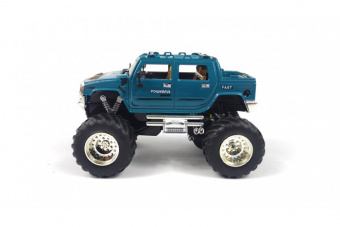 Машинка на пульте управления Hummer 1:43 Зеленая