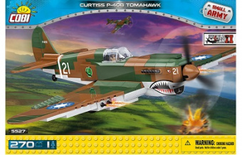 Конструктор самолет P-40B Tomahawk