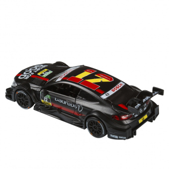 Машина АВТОПАНОРАМА Mercedes-AMG C 63 DTM, черный, 1/43, инерция, откр двери, в/к 17,5*12,5*6,5