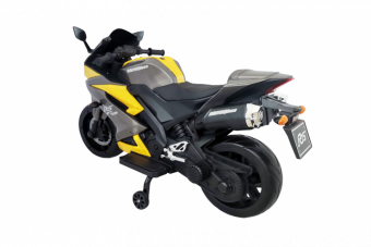 Детский электромотоцикл Yamaha R15 (до семи лет) Желтый