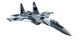 Модель самолета FreeWing Su-35 Flanker-E ARF (серый камуфляж)