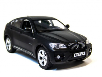 Р/У машина MZ BMW X6 2016M черный матов 1/14 + акб