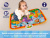Интерактивная игрушка Kids Hits Музыкальный коврик с огоньками Обезьянка и ее друзья
