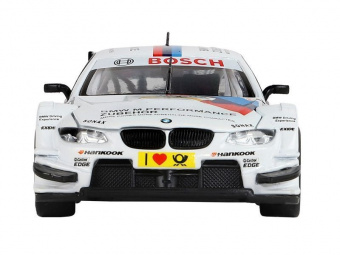 Машина ''АВТОПАНОРАМА'' BMW M3 DTM, белый, 1/32, свет, звук, инерция, в/к 17,5*13,5*9 см