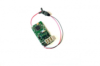 Receiver board with gyro (FW 190, P-38)