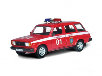 Машина Autotime ''LADA 2104'' пожарная охрана 1:36