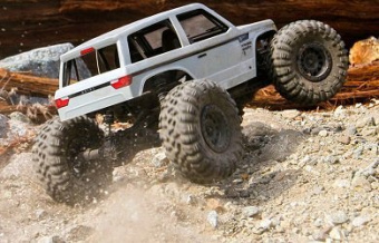 Краулер Axial 1/10 Wraith Spawn 4WD Rock Racer Brushed RTR (белый)