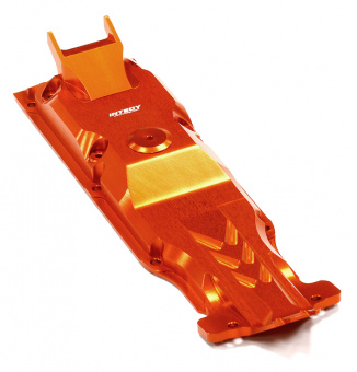 Защита днища центр (оранж) для Traxxas 1/10 E-revo