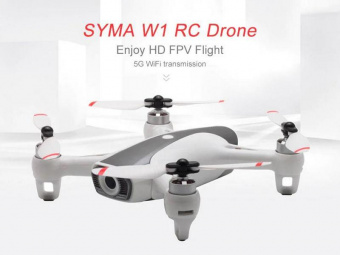Радиоуправляемый квадрокоптер Syma W1 brushless с FPV трансляцией Wi-Fi, барометр, GPS, 6-AXIS, 2.4G RTF