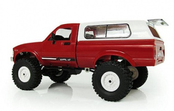 Пикап с кунгом 4x4 Pro (Красный) 1/16