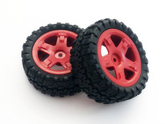 Колеса в сборе для багги и шорт-корса Remo Hobby 1/16, тюнинг