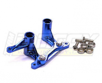 Рулевая трапеция (синий) для Traxxas 1/10 Rustler (электро) и Slash 2WD