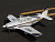 Радиоуправляемый самолет Top RC ST Beechcraft Bonanza A36 фиолетовый 1280мм (шасси) PNP