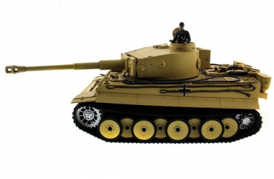Радиоуправляемый танк Taigen 1:16 German Tiger 1 для ИК танкового боя (раняя версия) 2.4 Ghz