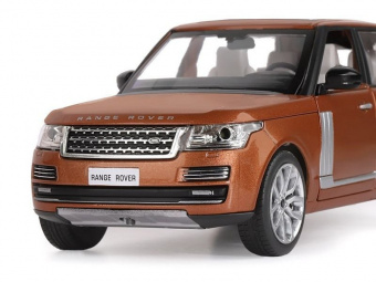 Машина ''АВТОПАНОРАМА'' Range Rover, оранжевый, 1/26, свет, звук, в/к 24,5*12,5*10,5 см