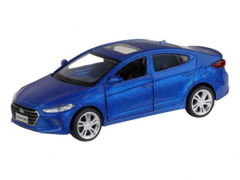 Машина ''АВТОПАНОРАМА'' HYUNDAI ELANTRA, синий, 1/40, инерция, в/к 17,5*12,5*6,5 см