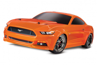 Радиоуправляемая модель 1:10 Traxxas 4-TEC 2.0 MUSTANG BODY ORANGE 