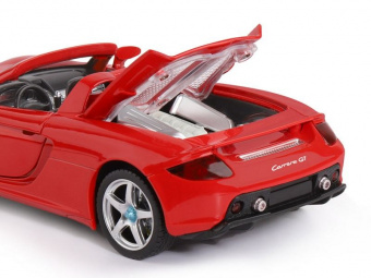Машина ''АВТОПАНОРАМА'' Porsche Carrera GT, красный, 1/24, свет, звук, в/к 24,5*12,5*10,5 см