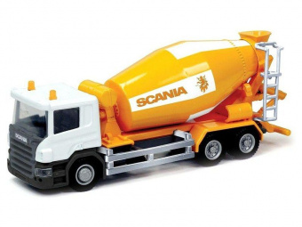 Машина Autotime ''SCANIA'' бетономешалка 1:48