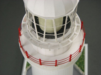 Сборная картонная модель Shipyard маяк Cape Otway Lighthouse (№57), 1/87