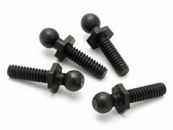 Шаровая опора 4.3x10MM (4-40/BLACK/4шт)