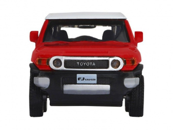 Машина ''АВТОПАНОРАМА'' Toyota FJ Cruiser, красный, 1/43, инерция, в/к 17,5*12,5*6,5 см