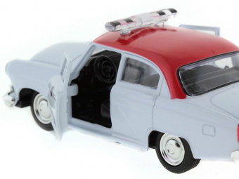 Машина ''АВТОПАНОРАМА'' инерц.ГАЗ-21 (такси) 1/43, в/к 14*7*5,5 см