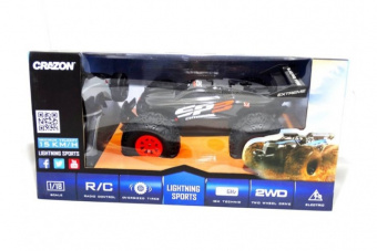 Радиоуправляемый краулер Crazon 4WD 1:18 2.4G Черный