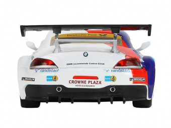 Машина ''АВТОПАНОРАМА'' BMW Z4 GT3, белый, 1/32, свет, звук, инерция, в/к 17,5*13,5*9 см