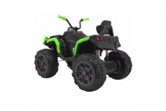 Детский квадроцикл Grizzly ATV Green/Black 12V с пультом управления
