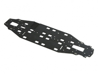 Graphite Main Chassis 2.25MM (Std) For 3racing Sakura Zero