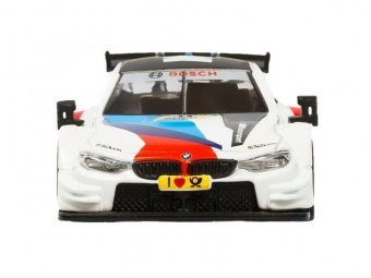 Машина АВТОПАНОРАМА BMW M4, 1/44, белый, инерция, откр. двери, в/к 17,5*12,5*6,5 см
