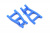 RPM Rear A-Arms Blue Nitro Traxxas Rustler/Stampede RPM Rear A-Arms Blue Nitro Traxxas Rustler/Stampede