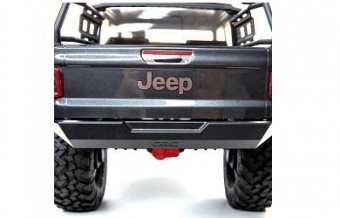 Модель для трофи Axial 1/10 SCX10 III Jeep JT Gladiator Rock Crawler with Portals RTR (серый)