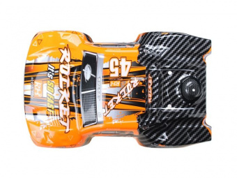 Оранжевый кузов для шорт корса Remo Hobby Rocket