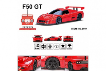 Радиоуправляемая машинка Ferrari F50 GT масштаб 1:20