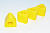 TRIANGULAR PAD FOR HELI LANDING GEAR (YELLOW)